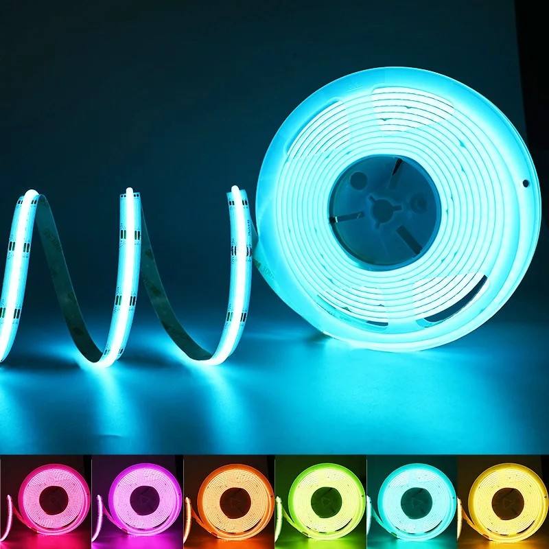 576 LEDs RGB Color COB Strip Light